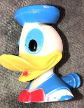 VINTAGE 4&quot; DONALD DUCK BUBBLE BLOWER Cake Topper Decor - $14.55