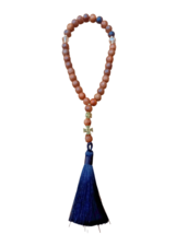 Unique Elegant Superior Quality Wooden Beads Greek Prayer Rope Rosary Tassel - £8.93 GBP
