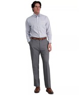 Haggar Mens Premium Comfort Classic-Fit Solid Flat Front Dress Pants 40 ... - $28.71