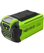 Lithium-Ion Greenworks 40V 2.0Ah Battery (Authentic Greenworks Battery /... - $94.65 CAD