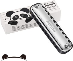 Smooth Rounded Edges, Diatonic Key Of C, Focusound Panda Harmonica For Children. - £35.94 GBP