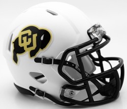 *Sale* Colorado Buffaloes Ncaa Speed Mini Football Helmet RIDDELL-SHIP Fast! - $30.95