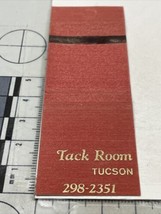 Vintage Matchbook Cover  Tack Room  Arizona’ Only 4 Star Restaurant !  gmg - £9.89 GBP