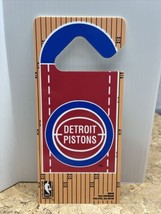 NBA Detroit Pistons Vintage Door Knob Hanger Do Not Disturb Basketball J... - $16.29 CAD