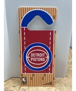 NBA Detroit Pistons Vintage Door Knob Hanger Do Not Disturb Basketball J... - $16.28 CAD