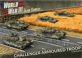 Team Yankee British Challenger Armoured Troop TBBX11 - $82.99