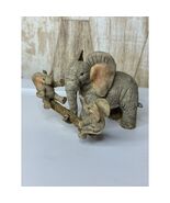 TUSKERS Rise n Fall Elephant Family Figurine 90896 Trunk Branch Sculpture - €51,53 EUR TUSKERS Rise n Fall Elephant Family Figurine 90896 Trunk Branch Sculpture - €51,53 EUR
