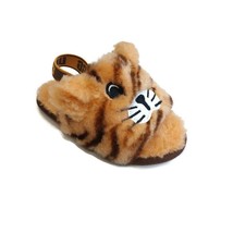 UGG Fluff Yea Slide Tiger Stuffie Slippers 1124940T Size 9 Toddler Ages 4-5 - £38.51 GBP
