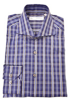 POGGIANTIi 1958 Mens Long Sleeve Shirt 100% Cotton Multicoloured Size XS - £38.61 GBP