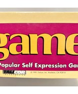 Vintage 1991 The Ungame Christian Version Self Expression Game By Talico... - £13.93 GBP