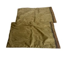 milli home marsha cutler gold beaded placemats set of 2 - $24.74