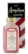 RED Lustre CREAM CLEANER &amp; POLISH Conditioner Leather shoes boots luster... - £17.19 GBP
