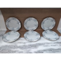 Imperial China W Dalton Seville Dessert Plate Set, Blue Roses, 6.5&quot;, Set Of 6 - £23.73 GBP