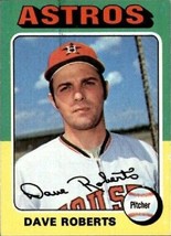 1975 Topps Dave Roberts, Astros Baseball Card #301, use in Collection, Christmas - £3.17 GBP