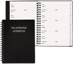 Telephone Address &amp; Birthday Book with Tabs, Address Log Book for Contac... - £11.05 GBP