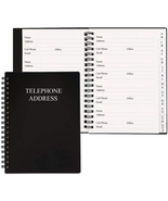 Telephone Address &amp; Birthday Book with Tabs, Address Log Book for Contac... - £11.05 GBP