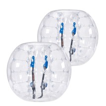 VEVOR Inflatable Bumper Balls 2-Pack, 4FT/1.2M Body Sumo Zorb Balls for Teen, 0. - £226.21 GBP