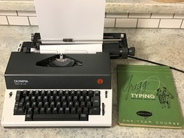 Olympia International Report  de Luxe Electric Typewriter Model SKE Germ... - $1,832.01 MXN