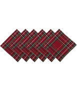 Holiday Dining Table &amp; Kitchen Décor Metallic Fabric, Christmas Napkin S... - €15,01 EUR