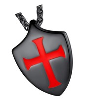 Medieval Knights Templar Seal Medallion Saint-Omer - £52.06 GBP