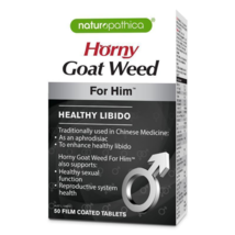 Naturopathica Horny Goat Weed for Him - 50 Tablets - £76.66 GBP