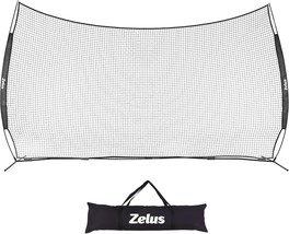 16x10 ft Barricade Backstop Net, Ball Sports Barrier Net, Practice Net f... - $103.55