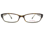 Lilly Pulitzer Eyeglasses Frames Abygale TO Tortoise Clear Rectangular 5... - $46.59