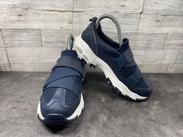 Skechers Sneakers Women 6.5M D&#39;Lites This Just In Shoes Blue Mesh Straps... - $27.54