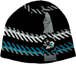 San Jose Sharks NHL Knit Beanie Hat Old Time Hockey Causeway Collection NWT - £14.19 GBP
