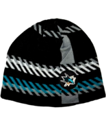 San Jose Sharks NHL Knit Beanie Hat Old Time Hockey Causeway Collection NWT - £14.36 GBP