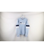 Vintage Fila Womens Large Spell Out Striped Big Logo Crewneck Sweatshirt... - $54.24 CAD