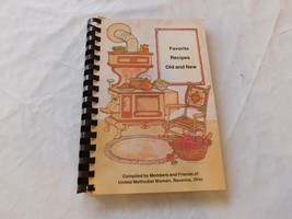 Favorite Recipes Old and New United Methodist Women Ohio Spiral Bound Cook Book - £14.34 GBP