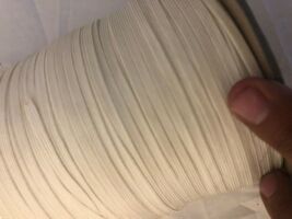 NEW White 550 Cord Paracord Nylon Paraline Flat Hollow Coreless All Sizes  - €4,75 EUR+ NEW White 550 Cord Paracord Nylon Paraline Flat Hollow Coreless All Sizes  - €4,75 EUR+