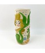 Troubles Mermaid Ceramic Tiki Mug Candy Weil Tiki Farm 2016 Sea - $123.42 CAD