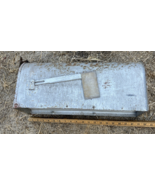 Vintage US Mailbox FarmHouse 18 x 9 x 7 Galvanized Steel  Delivery Rural... - $3,110.10 MXN