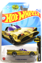 1:64 Hot Wheels TV Series Batmobile Gold Diecast Car BRAND NEW - £12.84 GBP