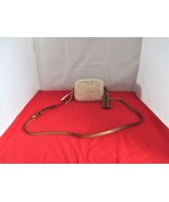 MICHAEL KORS Jet Set Travel Sm Shearling Crossbody $148 Natural  #3406 - £35.60 GBP