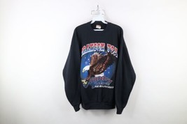 Vintage 90s Mens Large Country Music Branson Missouri Eagle Crewneck Sweatshirt - £47.16 GBP