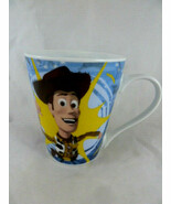 Disney Toy Story Mug coffee cocoa cup Buzz Lightyear &amp; Woody 2014 - $9.89
