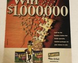 1999 Planters Peanuts Vintage Print Ad Advertisement pa19 - £6.32 GBP