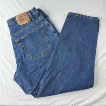 Vtg USA Levis 560 Loose Fit Jeans Tapered Leg Men’s Size 38x30 Baggy Den... - $67.91