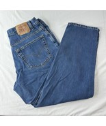 Vtg USA Levis 560 Loose Fit Jeans Tapered Leg Men’s Size 38x30 Baggy Den... - £52.50 GBP