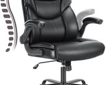 Executive Office Chair - Ergonomic Adjustable Computer Desk, Bonded Leat... - $177.99