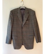 Pal Zileri Mens Coat USA Sz 40 R Wool Cashmere Blend 3 Button Jacket Sui... - €120,49 EUR