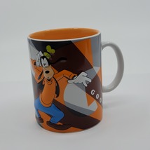 Disney Parks GOOFY Coffee Ceramic Mug Cup Orange 3D. Like new  - £14.15 GBP