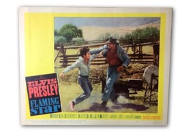 &quot;Flaming Star&quot; Original 11x14 Authentic Lobby Card Photo Poster 1960 Elvis - £43.97 GBP