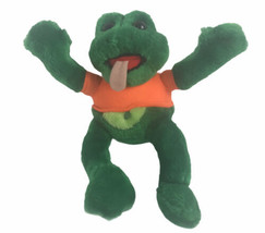 Rare Vintage Soft Things Frog 10” Plush Stuffed Animal Toy Green - £12.76 GBP