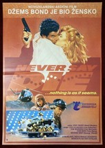Vintage Poster Never Say Die 1988 Movie Geoff Murphy Temuera Morrison - £18.13 GBP