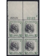 833 - $2 &quot;HUGE&quot; Black Vignette Shift Error / EFO Pl# Block of 4 Mint NH - $176.69 CAD
