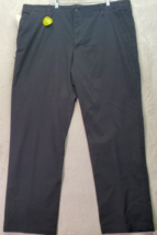 Lee Pants Men&#39;s Size 44 Black Cotton Extreme Comfort Straight Fit Straight Leg - £18.15 GBP